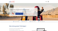 Desktop Screenshot of jvdmedia.nl